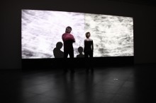 Boris Debackere (NL). Probe, 2008, an interactive installation in the frames of XIII MIFF Media Forum, Moscow, 2012